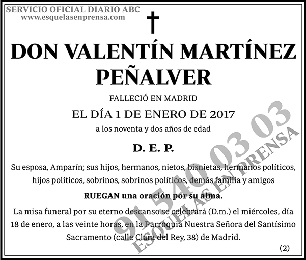 Valentín Martínez Peñalver